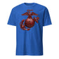 Matte Red Eagle Globe & Anchor T-Shirt