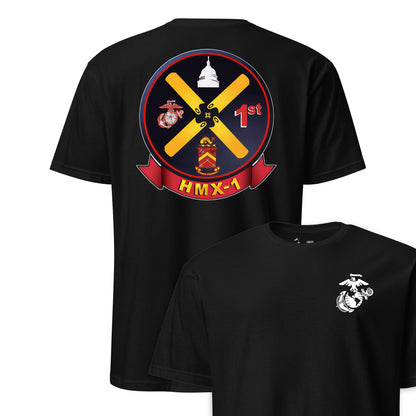 HMX-1 Helicopter Squadron Front & Back T-Shirt