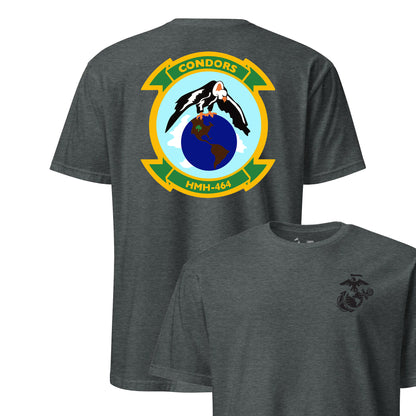 HMH-464 Heavy Helicopter Squadron Front & Back T-Shirt