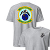 HMH-464 Heavy Helicopter Squadron Front & Back T-Shirt - HEATHER GREY