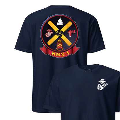 HMX-1 Helicopter Squadron Front & Back T-Shirt