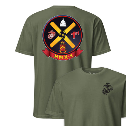 HMX-1 Helicopter Squadron Front & Back T-Shirt