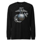 Riveted Steel Eagle Globe & Anchor Long Sleeve T-Shirt