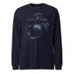 Matte Blue Eagle Globe & Anchor Long Sleeve T-Shirt