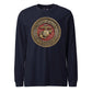 Wooden USMC Seal Long Sleeve T-Shirt
