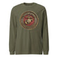 Wooden USMC Seal Long Sleeve T-Shirt
