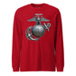 Riveted Steel Eagle Globe & Anchor Long Sleeve T-Shirt