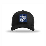 Navy & Silver EGA — BLACK