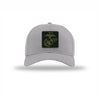 OD Green & Black EGA PVC Patch Structured Hat - GREY
