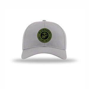 Earned Never Given OD Green Patch Structured Hat