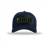 Jarhead OD Green Patch Structured Hat - NAVY