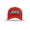 Jarhead Carbon Fiber Patch Structured Hat - RED