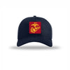 Scarlet & Gold EGA PVC Patch Structured Hat - NAVY