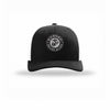 Earned Never Given Carbon Fiber Patch Structured Trucker - BLACK/WHITE