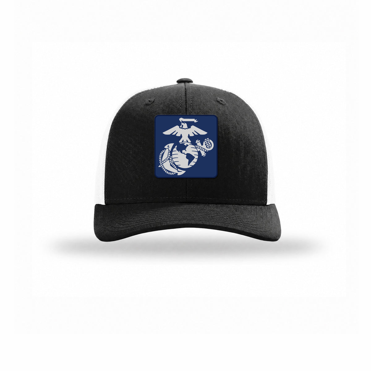 Navy & Silver EGA — BLACK/WHITE