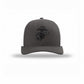 Eagle Globe & Anchor Carbon Fiber Patch Structured Trucker