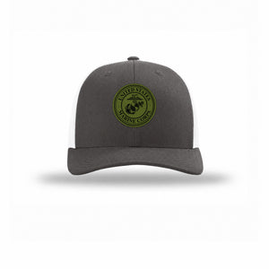 USMC Seal OD Green Patch Structured Trucker - Leatherneck For Life