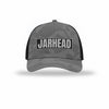 Jarhead Carbon Fiber Patch Camo Structured Trucker - GREY CAMO/BLACK