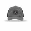 USMC Seal Carbon Fiber Patch Camo Structured Trucker - GREY CAMO/BLACK