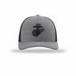 Eagle Globe & Anchor Carbon Fiber Patch Structured Trucker
