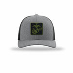 OD Green & Black EGA — HEATHER GREY/BLACK