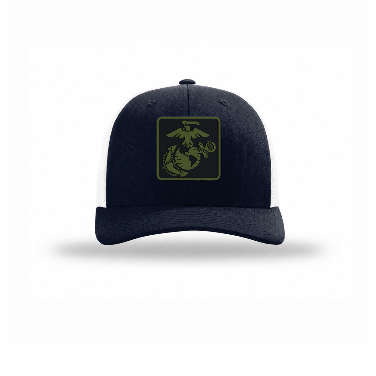 OD Green & Black EGA — NAVY/WHITE