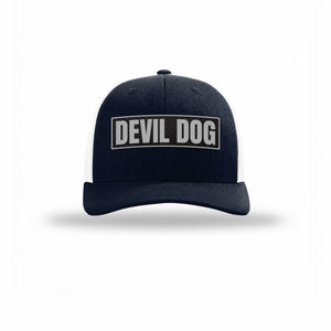 Devil Dog Carbon Fiber Patch Structured Trucker
