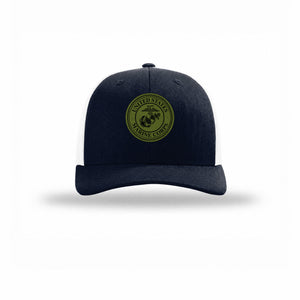 USMC Seal OD Green Patch Structured Trucker