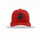 Eagle Globe & Anchor Carbon Fiber Patch Structured Trucker