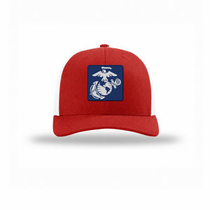 Navy & Silver EGA — RED/WHITE