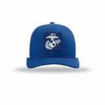 Navy & Silver EGA — ROYAL/WHITE