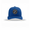 USMC Seal Carbon Fiber Patch Structured Trucker - ROYAL/WHITE