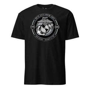 250th USMC Birthday Subdued Shield T-Shirt