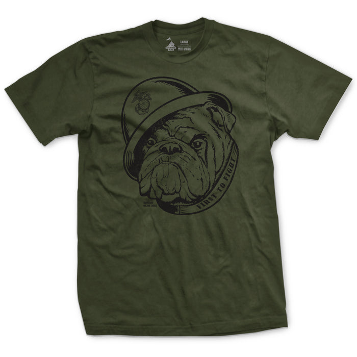 Sergeant Major Jiggs Bulldog T-Shirt