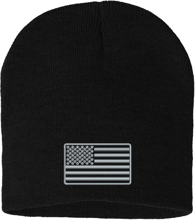 American Flag Subdued Beanie