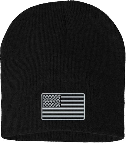 American Flag Subdued Beanie