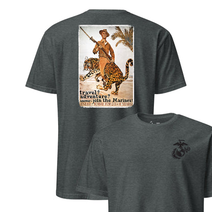 Travel? Adventure? Join the Marines Recruiting Poster T-Shirt