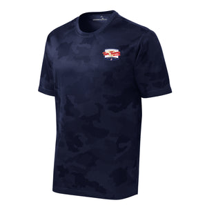 Camohex Tun Tavern Cask Performance T-Shirt in Navy - USMC unit tee