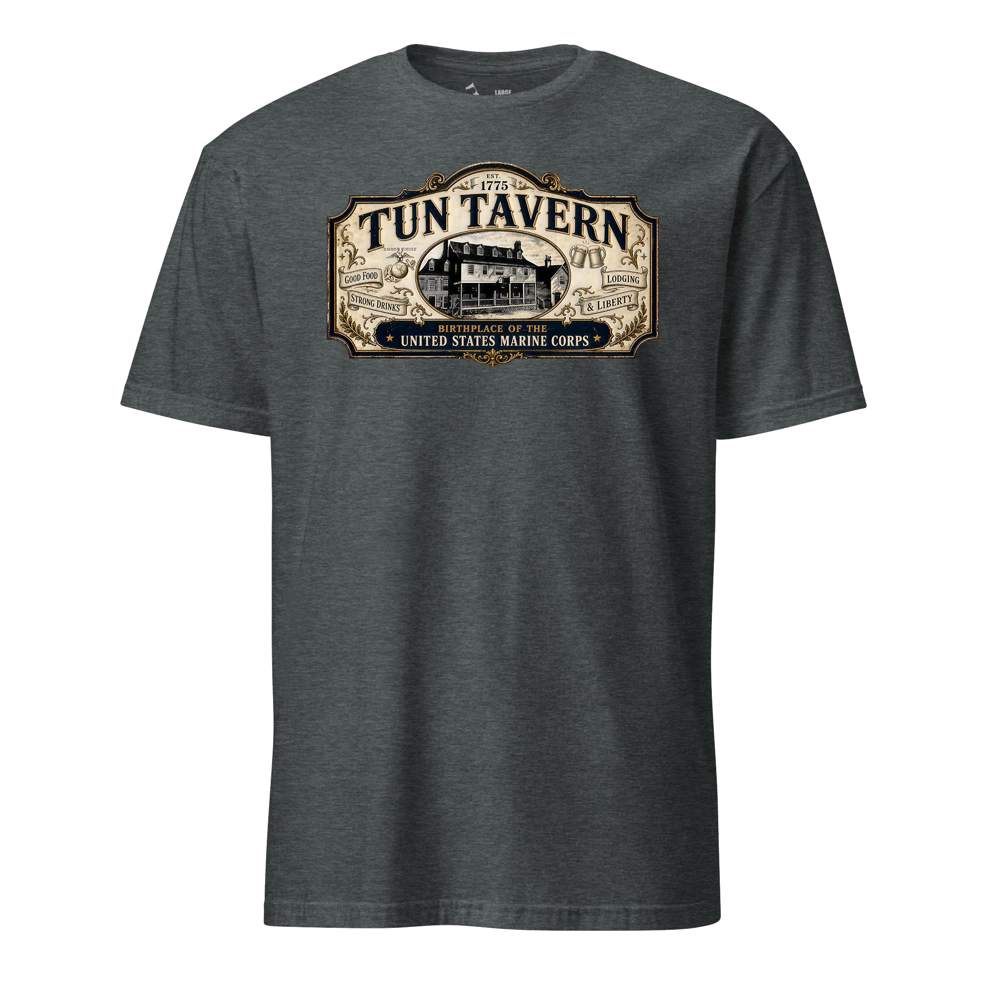 251st USMC Birthday Tun Tavern Vintage Sign T-Shirt