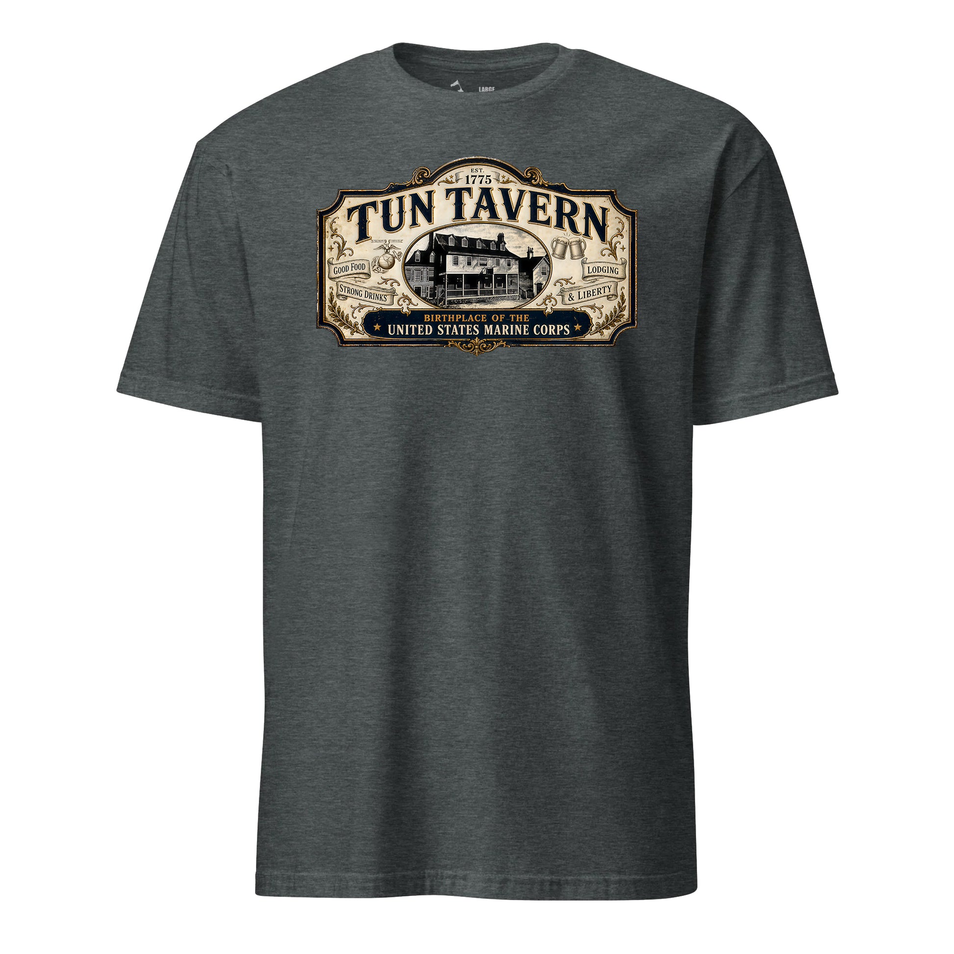 251st USMC Birthday Tun Tavern Vintage Sign T-Shirt