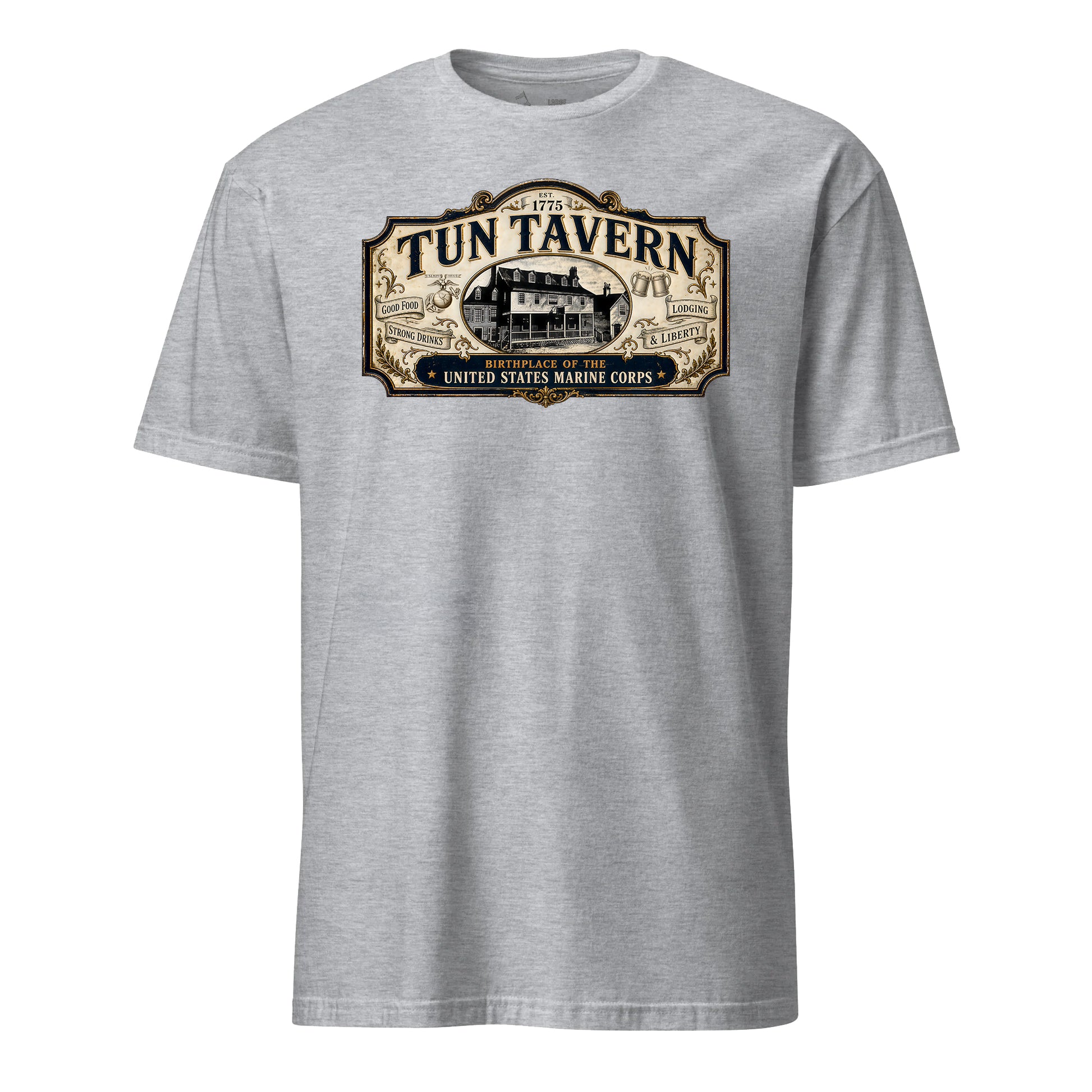 251st USMC Birthday Tun Tavern Vintage Sign T-Shirt
