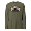 251st USMC Birthday Tun Tavern Vintage Sign Long Sleeve T-Shirt - OD GREEN