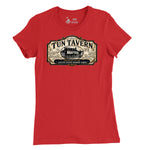 251st USMC Birthday Tun Tavern Vintage Sign Womens T-Shirt