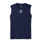 Eagle Globe & Anchor- Silver Logo Sleeveless Performance Shirt