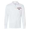 Teufel Hunden Longsleeve Performance Polo - WHITE