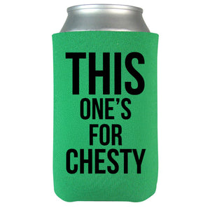 This is My Beer Beverage Coolie - Kelly Green