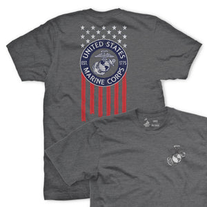 USMC Stars & Stripes T-Shirt