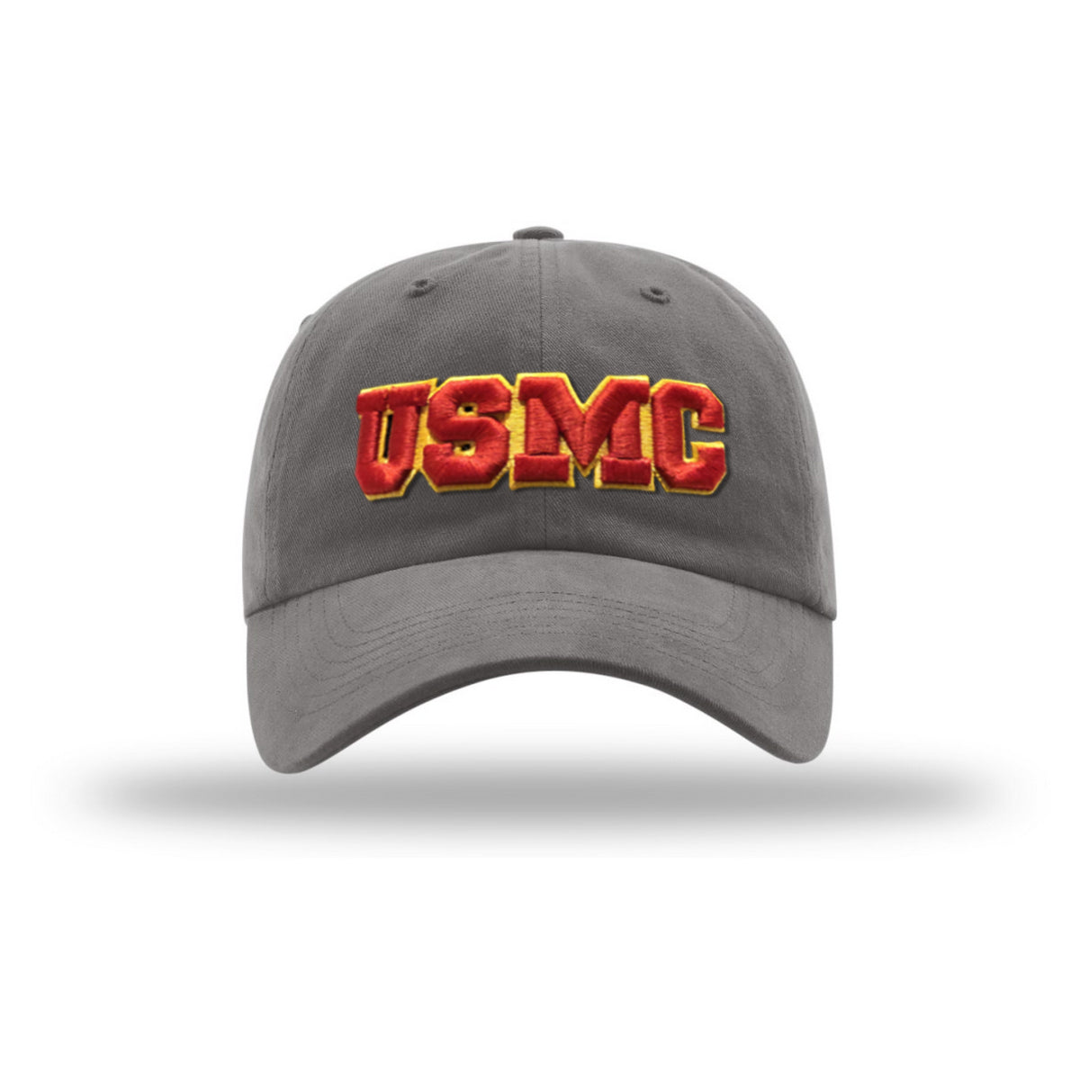 USMC 3D Embroidered Patch Unstructured Dad Hat