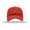 USMC 3D Embroidered Patch Unstructured Dad Hat - RED