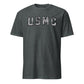 USMC Arch Blackout Woodland Camo T-Shirt